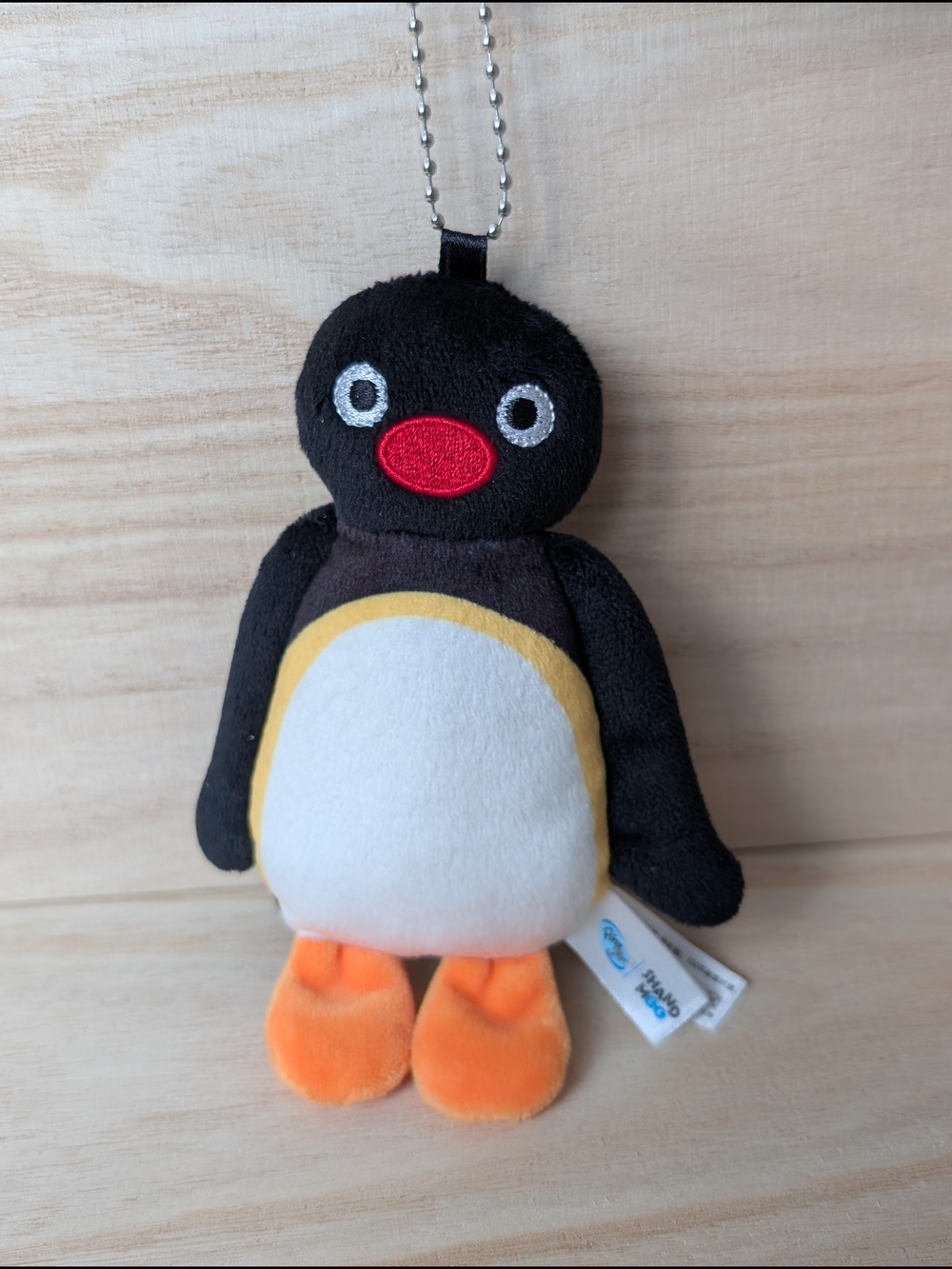 Plush Pingu Doll & Keychain New Without Tag